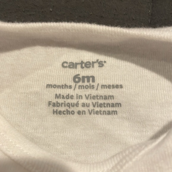 My brother is “rawr”some short sleeve white bodysuit - Picture 3 of 3